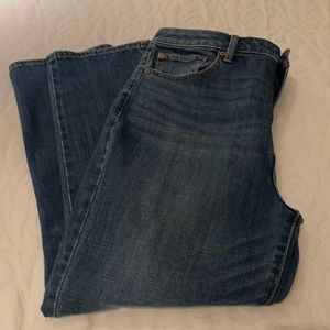 Talbots flawless High-Waist Straight Ankle jeans